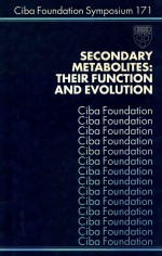 Secondary metabolites  their function and evolution