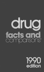 DRUG FACTS AND COMPARISONS  1990 EDITION