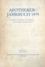 APOTHEKER-JAHRBUCH  1979