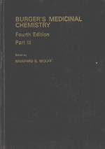 BURGER'S MEDICINAL CHEMISTRY  FOURTH EDITION  PART 3