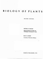 BIOLOGY OF PLANTS  SECOND EDITION