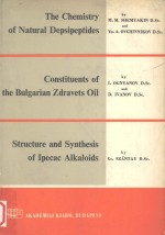 THE CHEMISTRY OF NATURAL DEPSIPEPTIDES  CONSTITUENTS OF THE BULGARIAN ZDRAVETS OIL  STRUCTURE AND SY