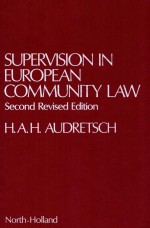 SUPERVISION IN EUROPEAN COMMUNITY LAW  SECOND REVISED EDITION