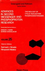 Advance in second messenger and phosphoprotein research volume 25