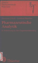 PHARMAZEUTISCHE ANALYTIK:IN ANLEHNUNG AN DEN GEGENSTANDSKATALOG  74 ABBILDUNGEN