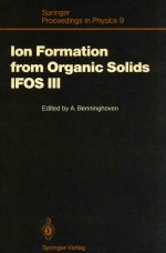 Lon formation from organic solids(IFOS iii) mass spectrometry of involatile material : proceedings