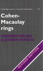 Cohen-Macaulay rings revised edition