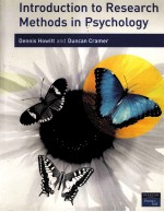 INTRODUCTION TO RESEARCH METHODS IN PSYCHOLOGY