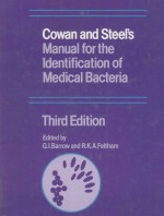 COWAN AND STEEL'S:MANUAL OF THE IDENTIFICATION OF MEDICAL BACTERIA  THIRD EDITION