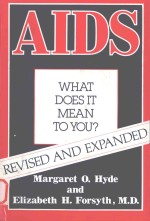 AIDS:WHAT DOES IT MEAN TO YOU?