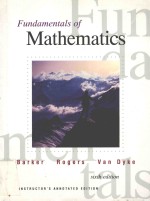 FUNDAMENTALS OF MATHEMATICS  SIXTH EDITION