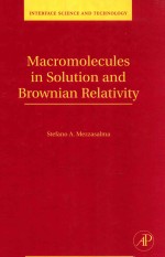 Macromolecules in Solution and Brownian Relativity