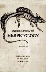 INTRODUCTION TO HERPETOLOGY  THIRD EDITION