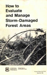 How to Evaluate and Manage Storm-Damaged Forest Areas