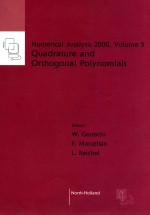 Quadrature and orthogonal polynomials numerical analysis 2000