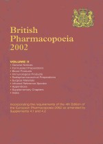 BRITISH PHARMACOPOEIA 2002  VOLUME 2