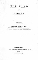 THE ILIAD OF HOMER