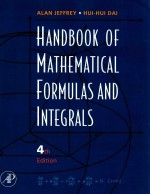 handbook of mathemtical formulas and integrals fourth edition