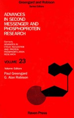 Advance in second messenger and phosphoprotein research volume 23