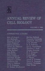 annual review of cell biology volume 2