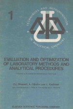 Evaluation and optimization of laboratory methods and analytical procedures:a survey of statistical 