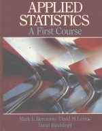 APPLIED STATISTICS:A FIRST COURSE