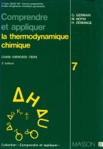 comprendre appliquer la thermodynamique chimique