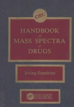 CRC HANDBOOK OF MASS SPECTRA OF DRUGS