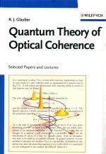 quantum theory of optical coherence selected papers and lectures