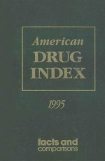 AMERICAN DRUG INDEX 1995 39TH EDITION