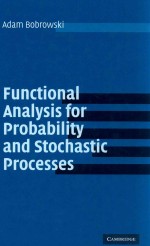 Functional analysis for probability and stochastic processes an introduction