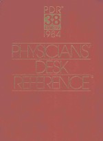 PHYSICIANS' DESK REFERENCE 38  EDITION 1984