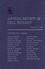 annual review of cell biology volume 3