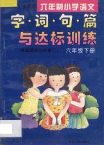 九年义务教育六年制小学语文  字·词·句·篇与达标训练  六年级  下