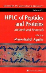 HPLC of peptides and proteins methods and protocols