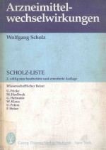 ARZNEIMITTEL-WECHSELWIRKUNGEN  WOLFGANG SCHOLZ