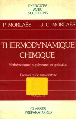 Exercices de chimie thermodynamique chimique