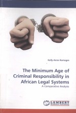 THE MINIMUM AGE OF CRIMINAL RESPONSIBILITY IN AFRICAN LEGAL SYSTEMS  A COMPARATIVE ANALYSIS