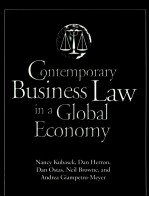 CONTEMPORARY BUSINESS LAW IN A GLOBAL ECONOMY