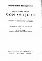 SELECTIONS FROM DON QUIJOTE