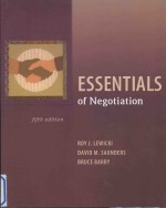 ESSENTIALS OF NEGOTIATION  FIFTH EDITION