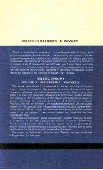 KINETIC THEORY Volume 2 IRREVERSIBLE PROCESSES