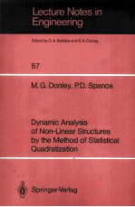 DYNAMIC ANALYSIS OF NON-LINEAR STRUCTURES BY THE METHOD OF STATISTICAL QUADRATIZATION