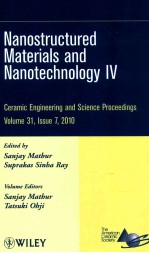 nanostructured materials and nanotechnology iv