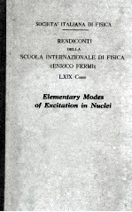 Elementary Modes of Excitation in Nuclei