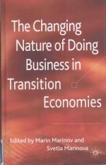 The Changing Nature of Doing Business in Transition Economies