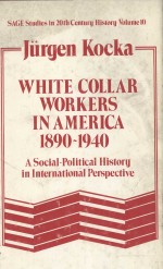 WHITE COLLAR WORKERS IN AMERICA 1890-1940  A SOCIAL-POLITICAL HISTORY IN INTERNATIONAL PERSPECTIVE  