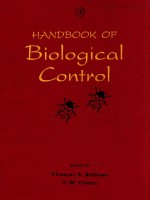 Handbook of biological control principles and applications pf biological control