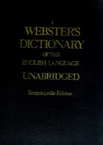 Webster's dictionary of the english language unabridged