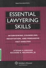 ASPEN COURSEBOOK SERIES ESSENTIAL LAWYERING SKILLS INTERVIEWING